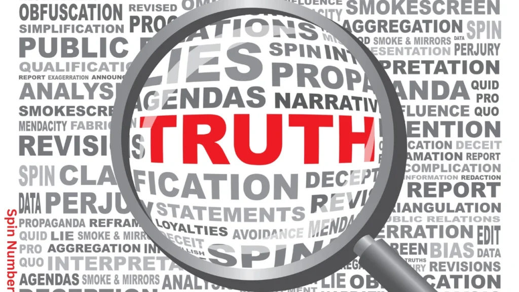 Magnifying glass focusing on the word truth for Truth or Dare Questions