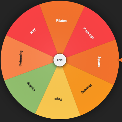 random workout generator