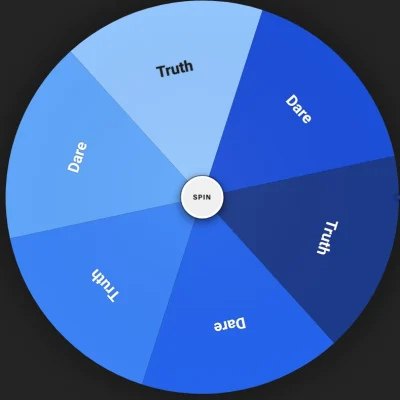 truth or dare wheel